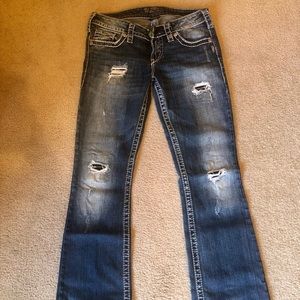 Silver Jeans Co 28/33 Pioneer Jeans